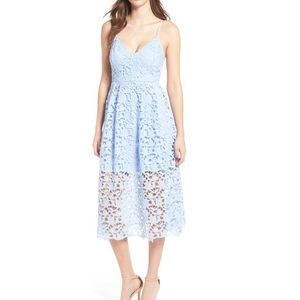 ASTR The Label Lace MIDI Dress